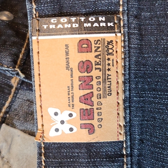 Jeans D Embellished Long Denim Skirt - Size 9 - Picture 6 of 10